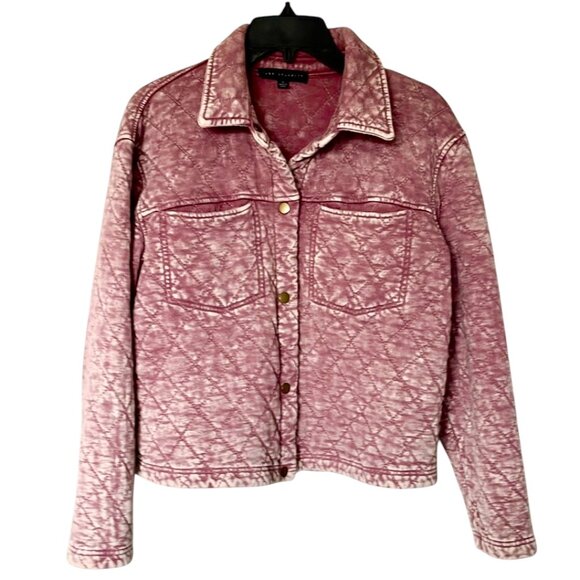 Jane & Delancey Jackets & Blazers - Jane & Delancey Pink Quilted Jacket Women’s Medium